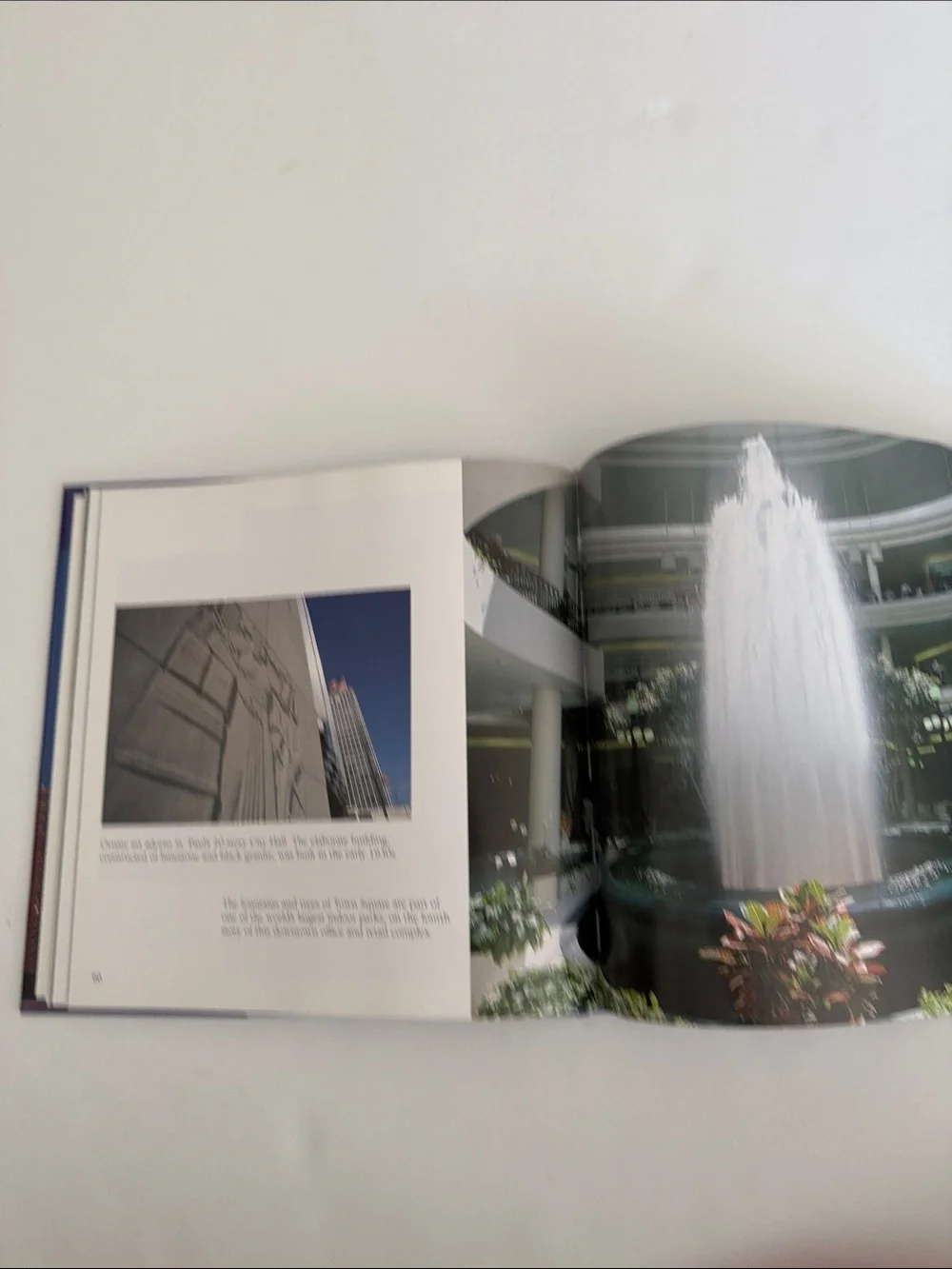 Minneapolis and St. Paul Hardcover City Photo Book - Blue & Gold Cover